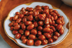 Fried Peanuts — Chinese dish at Pokhara Chinese Restaurant
